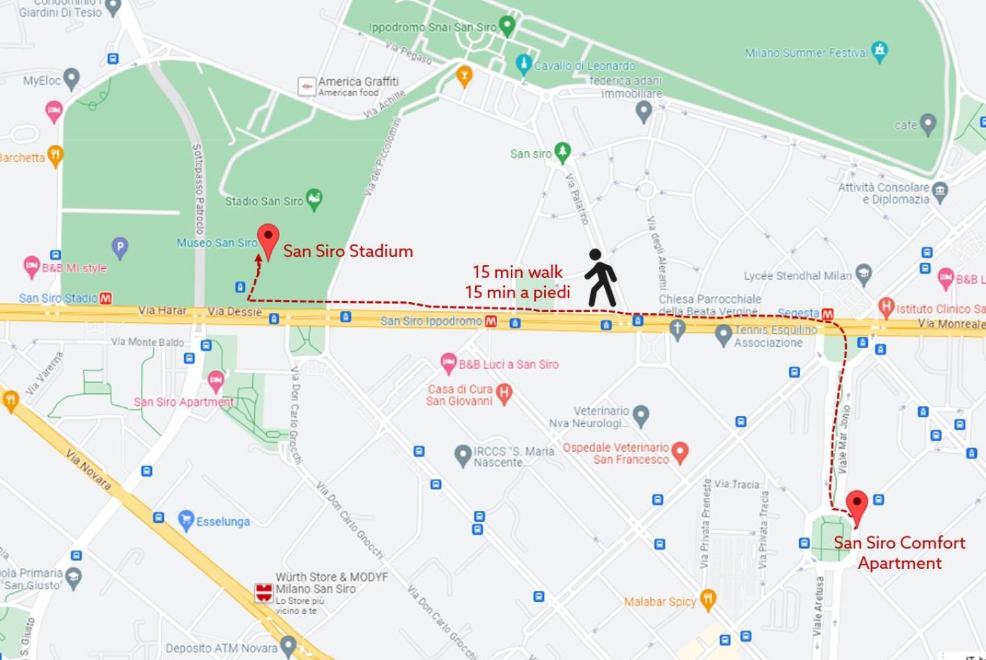 San Siro Comfort Apartment In מילאנו מראה חיצוני תמונה